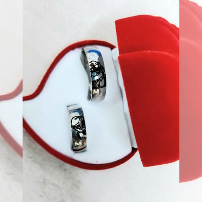 👩‍❤️‍👨Dos Anillos Up De Promesa™¡SOLO HOY Cofre GRATIS!🎁