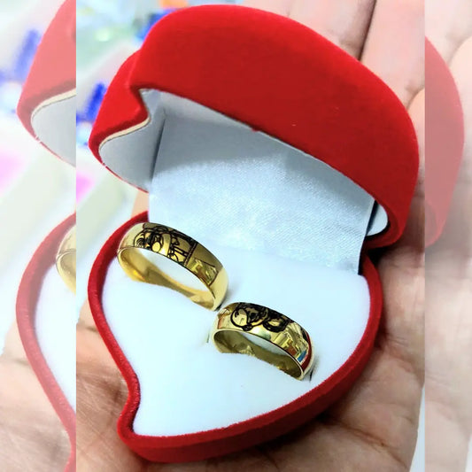 👩‍❤️‍👨Dos Anillos Up De Promesa™¡SOLO HOY Cofre GRATIS!🎁