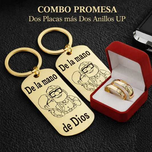 👩‍❤️‍👨Combo de Promesa Abuelos ™¡Símbolo de amor!🎁 Envío GRATIS